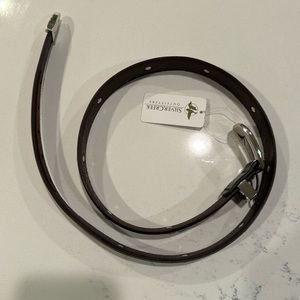 Men’s brown Denver Diamond Belt